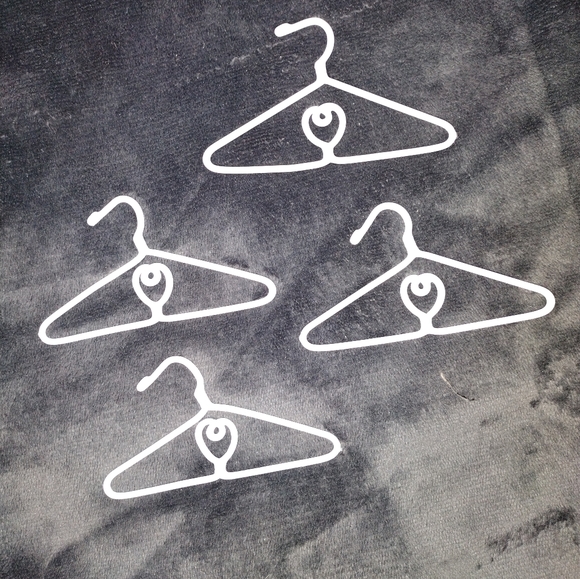 American Girl Metal Clothing Hangers Set of 4 - Picture 2 of 2